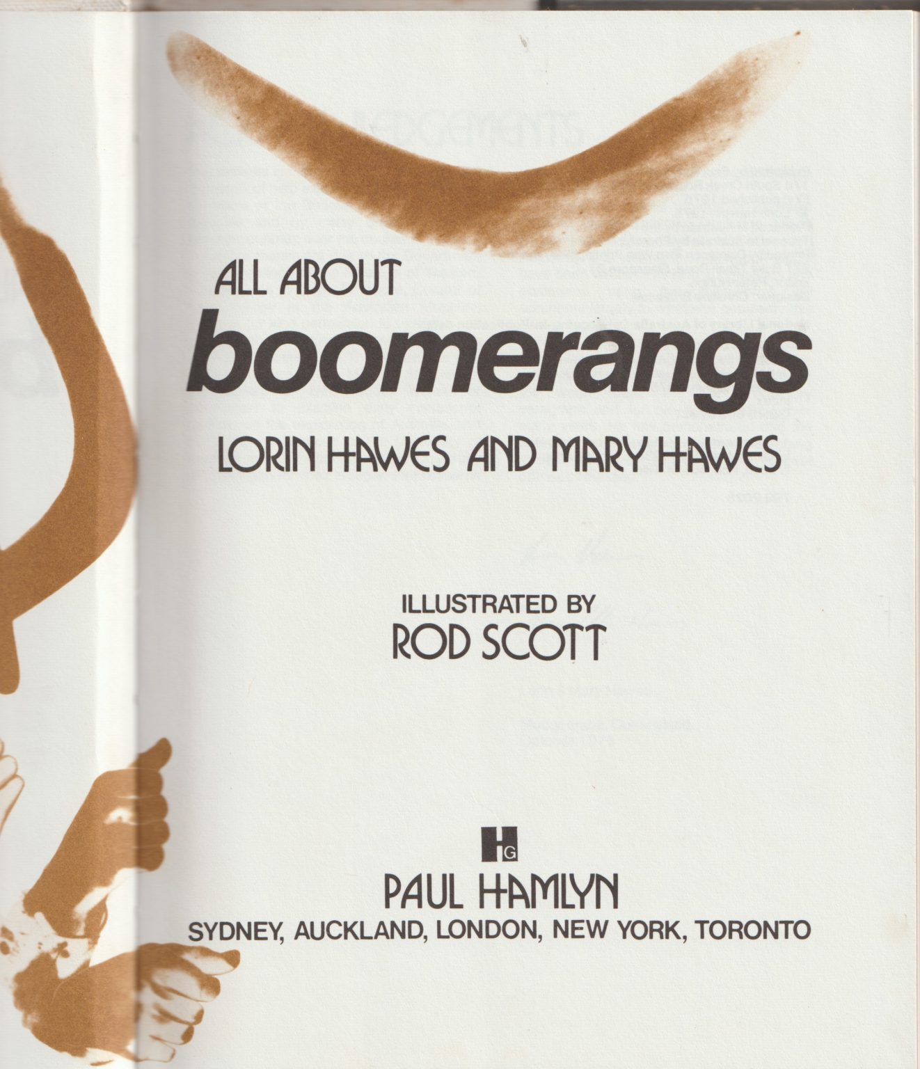 All About Boomerangs Busselton Books